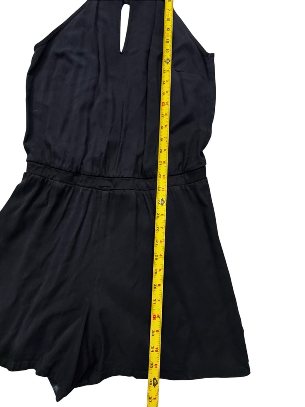 NEW! Project Social T Los Angeles Black Keyhole Romper - Size Small - Picture 8 of 9